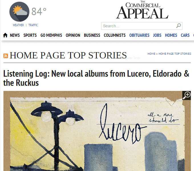 Album Review: The Commercial Appeal (Memphis)